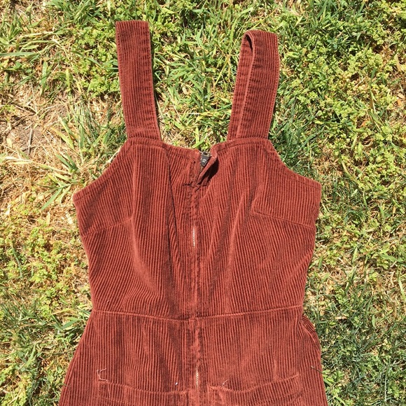 Free People Denim - Free People Corduroy Overalls Jumpsuit